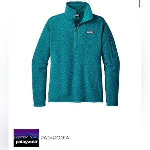 Women’s Patagonia, Better sweater quarter zip like new - size small